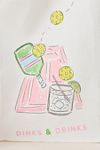 Illustrated Sporty Dish Towel
