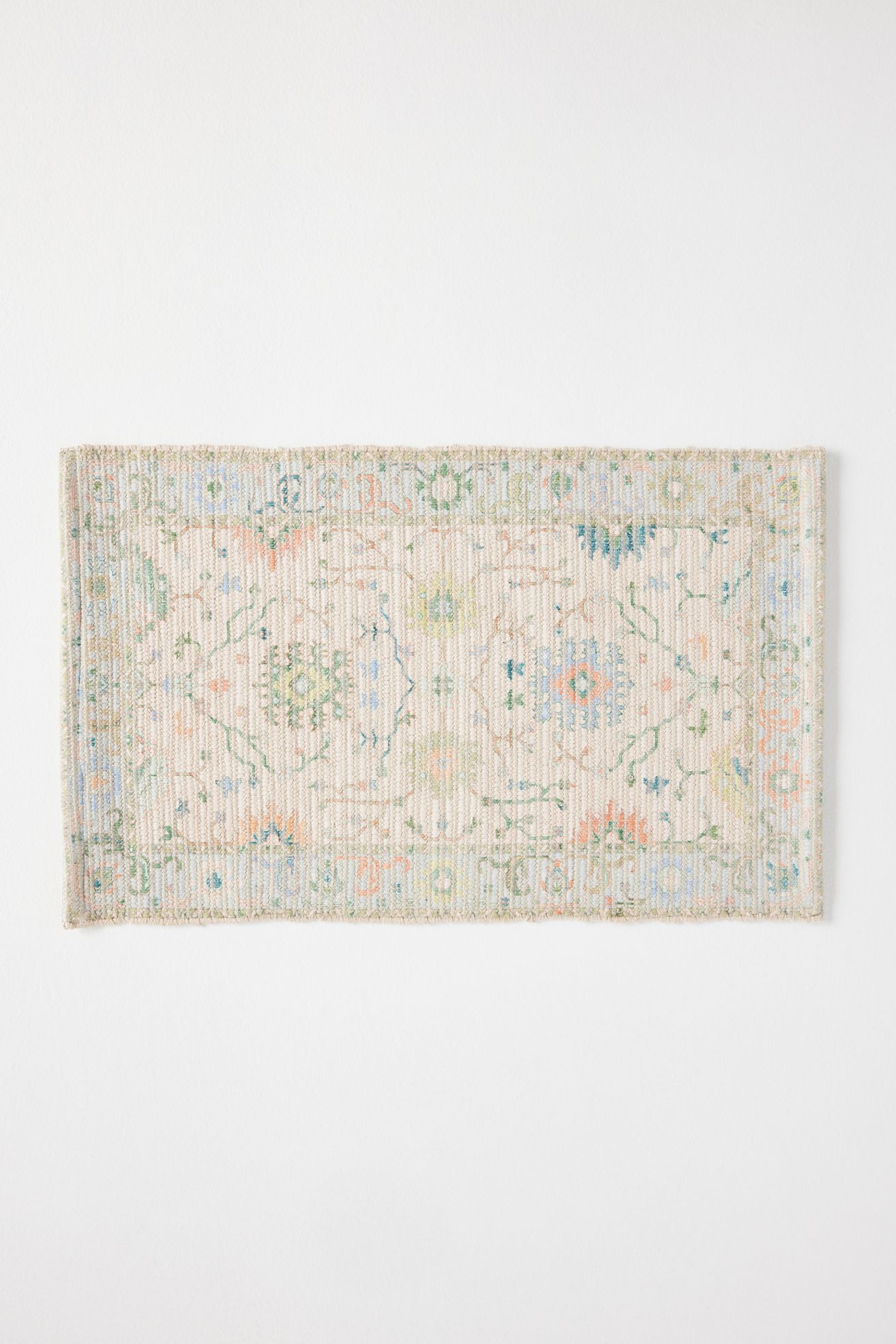 Madeira Cotton Printed Bath Mat - Multi, L
