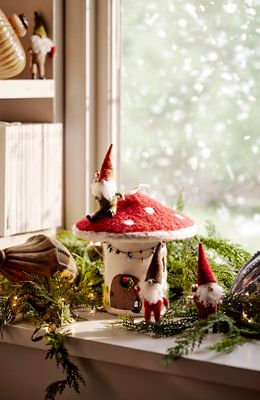 Felt Hiking Gnomes, Set of 4