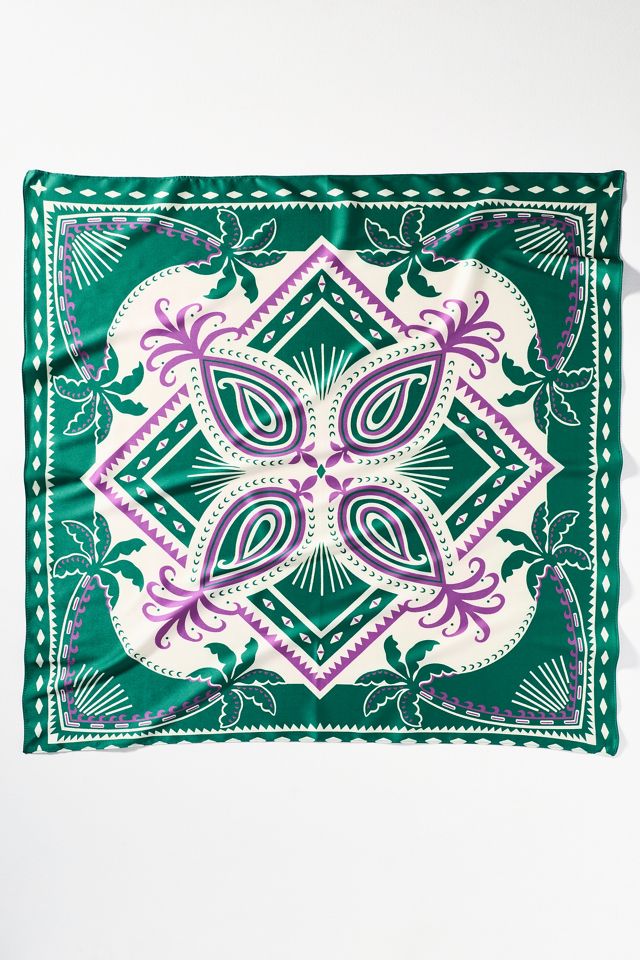 Fun Icon Motif Hair Scarves, Set of 2 #3