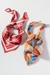 Fun Icon Motif Hair Scarves, Set of 2