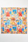 Fun Icon Motif Hair Scarves, Set of 2