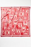 Fun Icon Motif Hair Scarves, Set of 2
