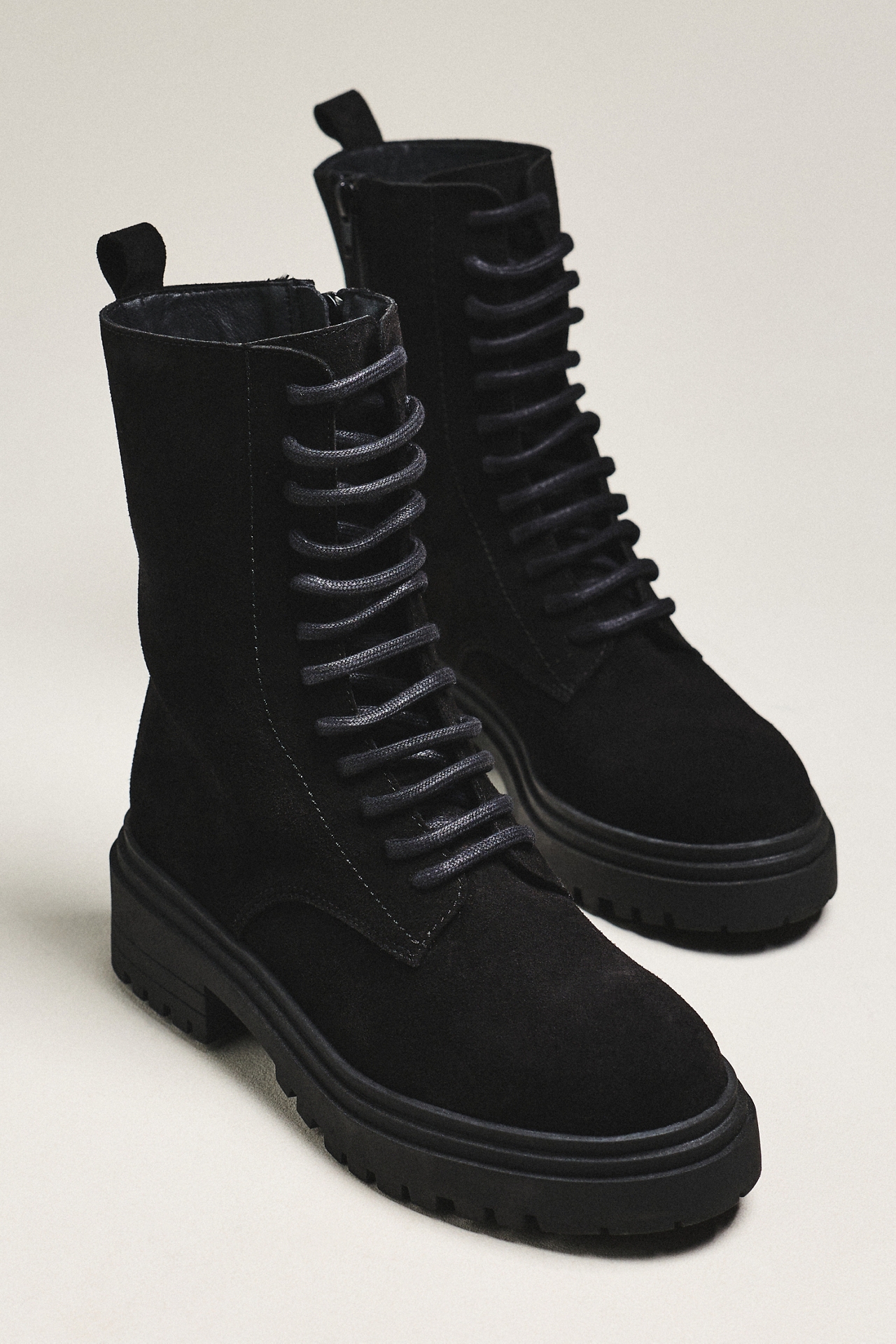 Intentionally Blank Halstox Lace-Up Ankle Boots