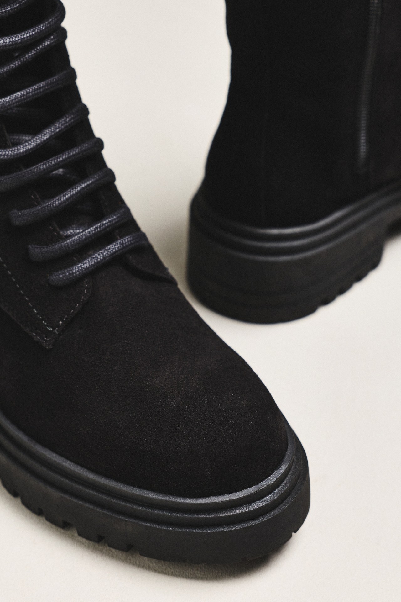 Intentionally Blank Halstox Lace-Up Ankle Boots