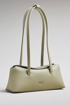 Freja Mini Chrystie Shoulder Bag In Green