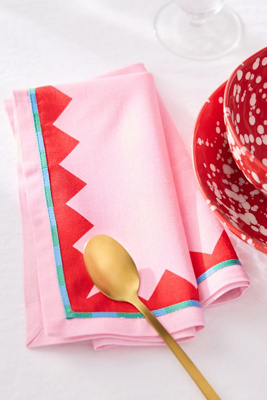 Anthropologie Amrita Assorted Napkins, Set Of 4 In Multi