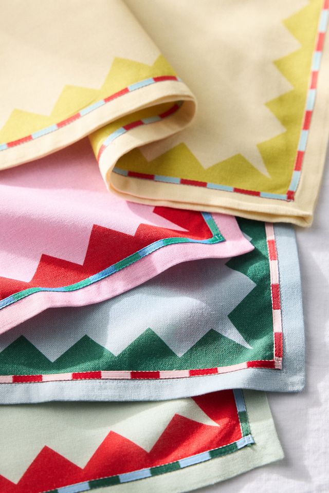 Amrita Assorted Napkins, Set of 4 #1