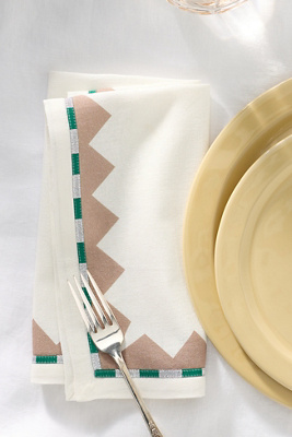 Anthropologie Amrita Assorted Napkins, Set Of 4 In Multi