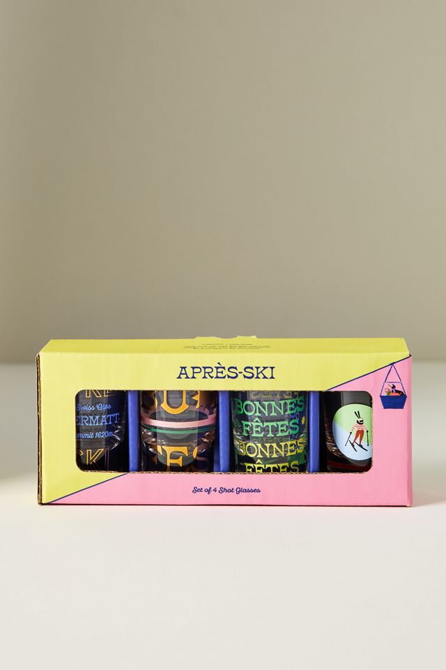 Après Ski Shot Glasses, Set of 4 #2