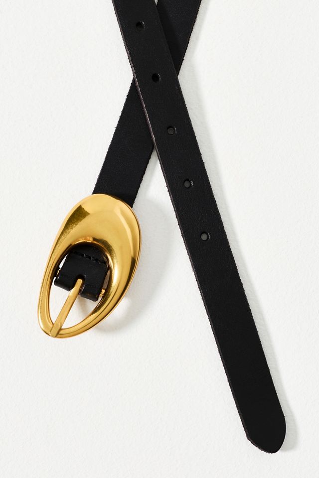Oval Bubble Buckle Belt #1