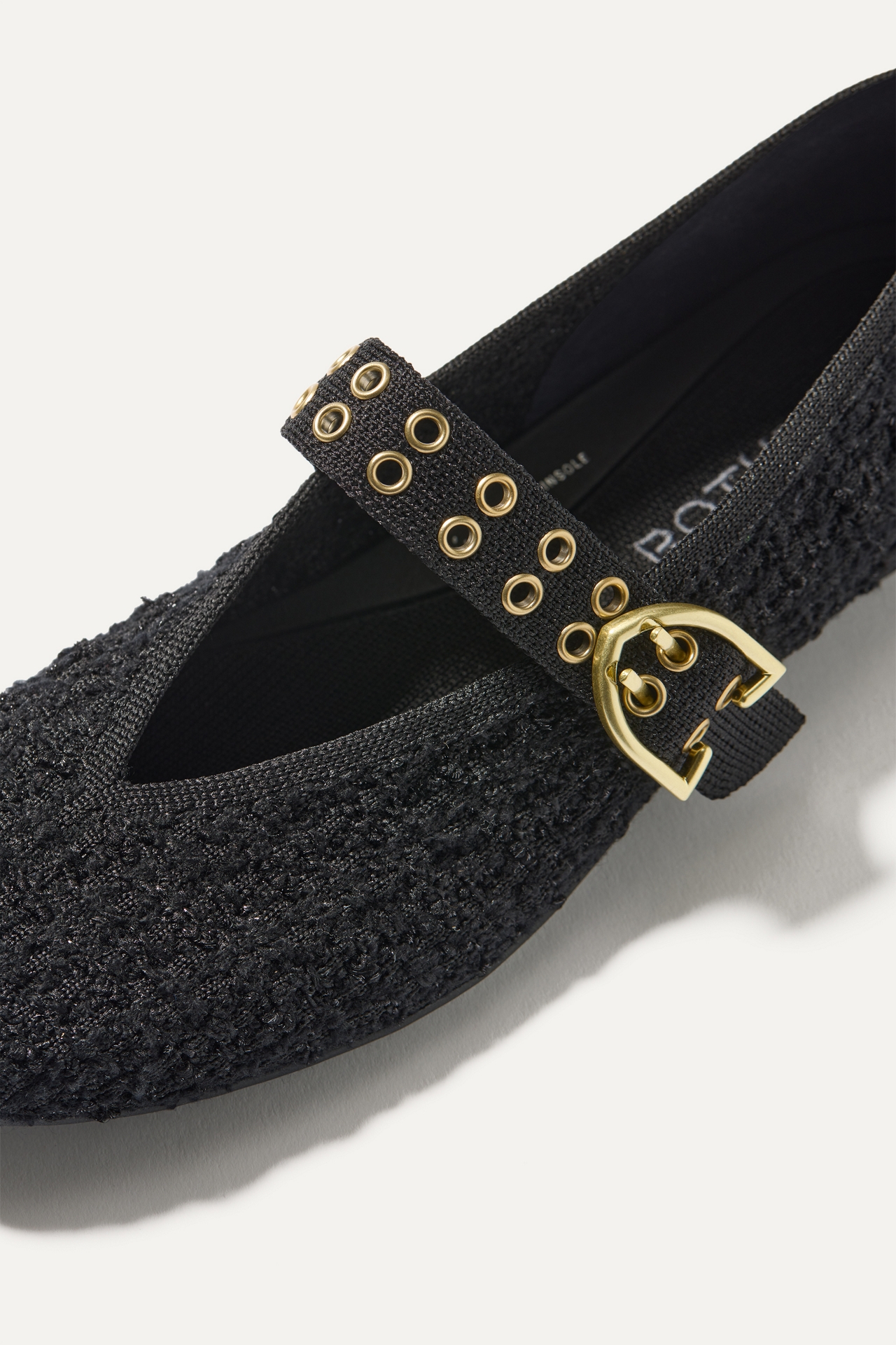 Rothy's The Max Square Buckle Mary Jane Flats