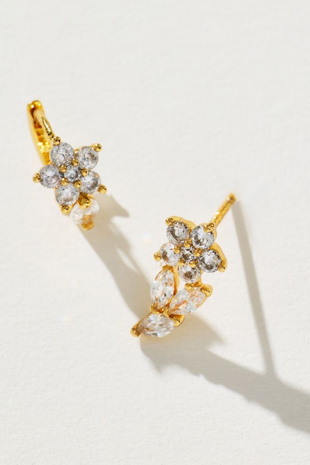 Delicate Floral Earrings, Set of 2 #1
