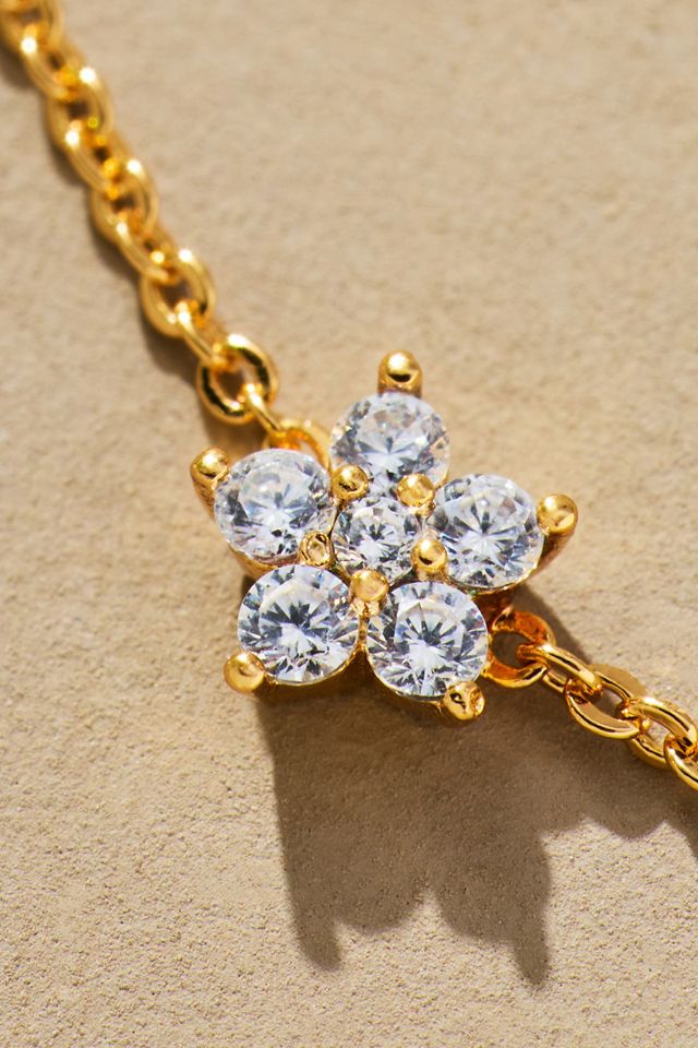 Spaced Floral Necklace
