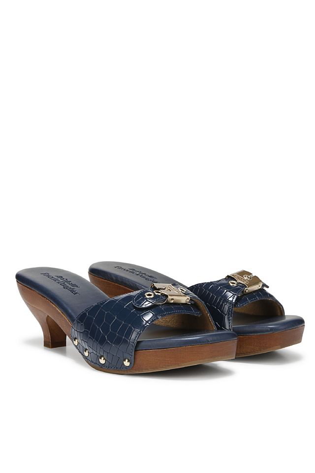 Dr. Scholl's x Favorite Daughter Heartbreak Wood-Bottom Kitten Heels #1