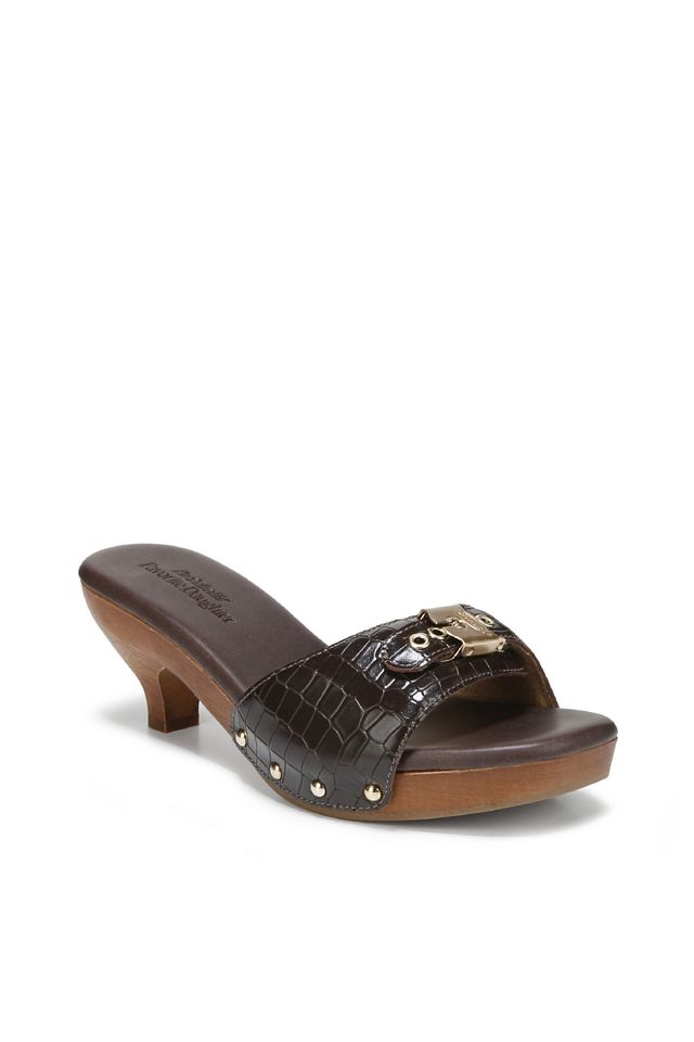 Dr. Scholl's x Favorite Daughter Heartbreak Wood-Bottom Kitten Heels #1