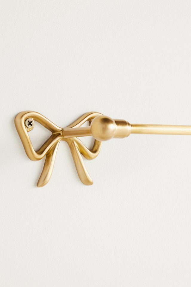 Natalia Bow Brass Toilet Paper Holder #2