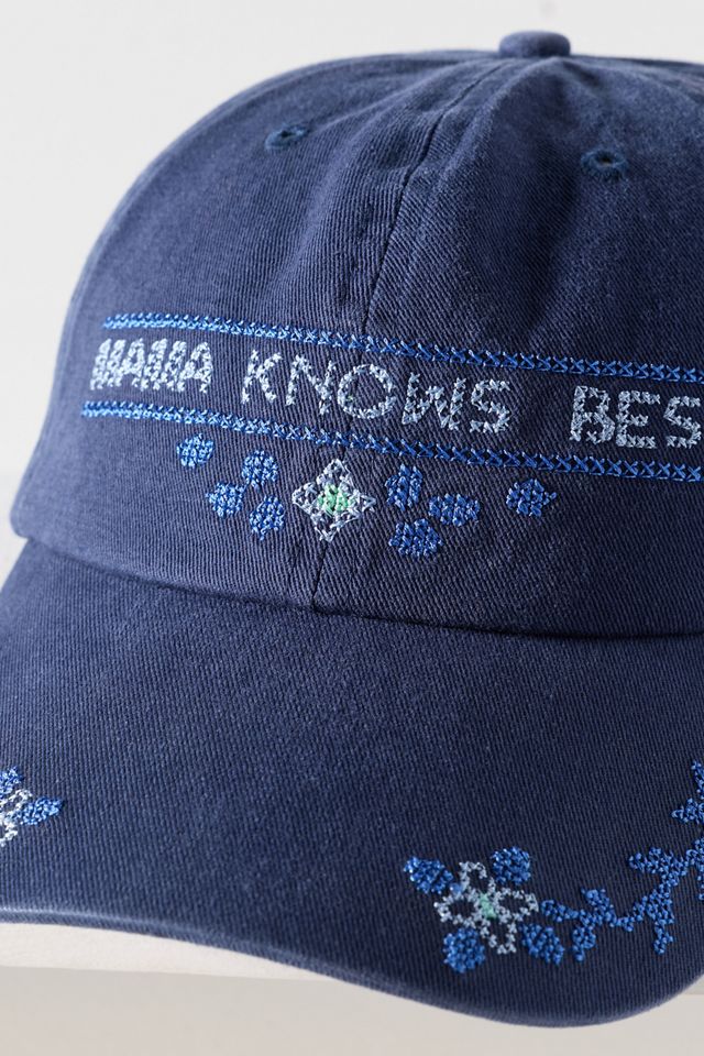 By Anthropologie Pointelle Stitched Baseball Cap #2