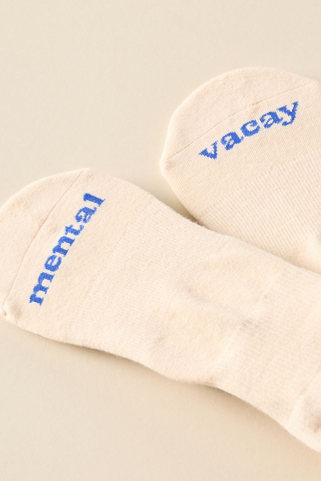 Pointe Studio Mental Vacay Ankle Grip Socks #1