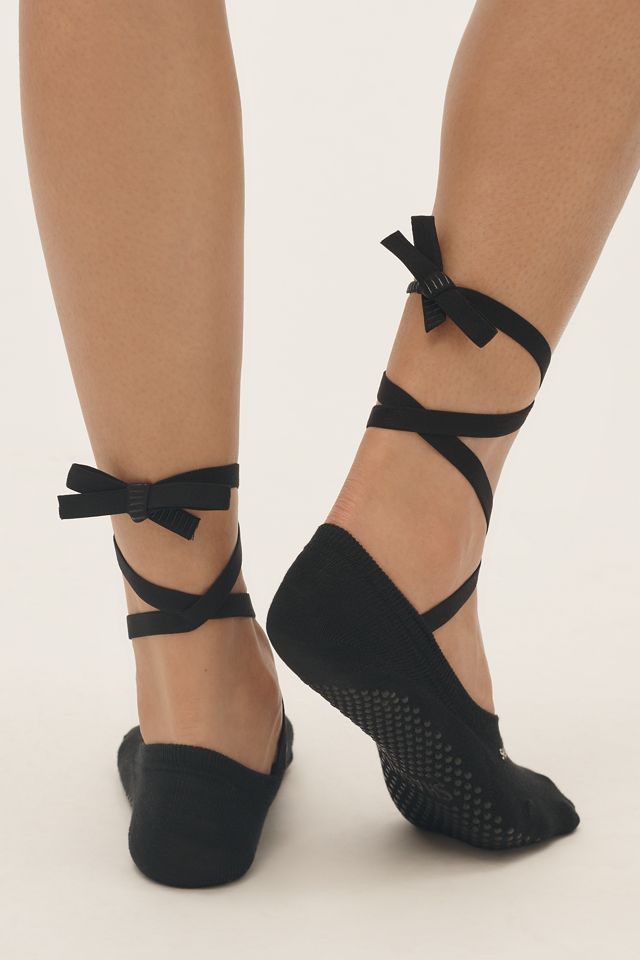 Shashi Essentials Ballet Tie-Up No-Show Socks #1