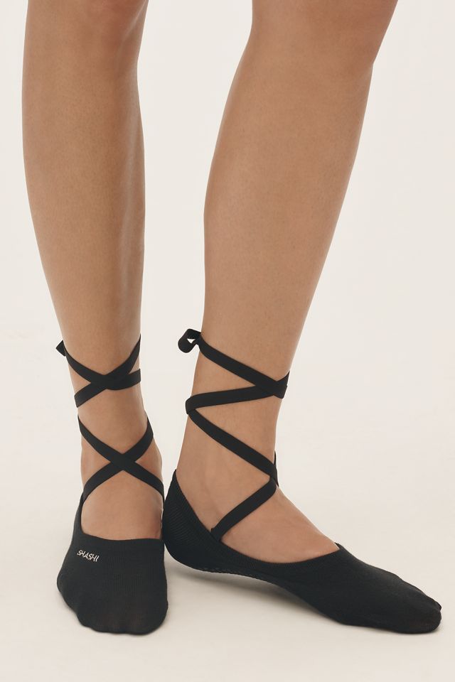 Shashi Essentials Ballet Tie-Up No-Show Socks #2