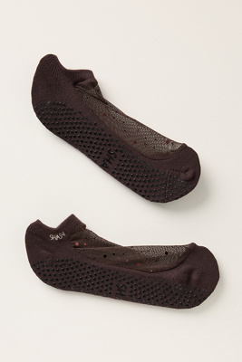 Shashi Star Sparkle Mesh Regular Toe Socks