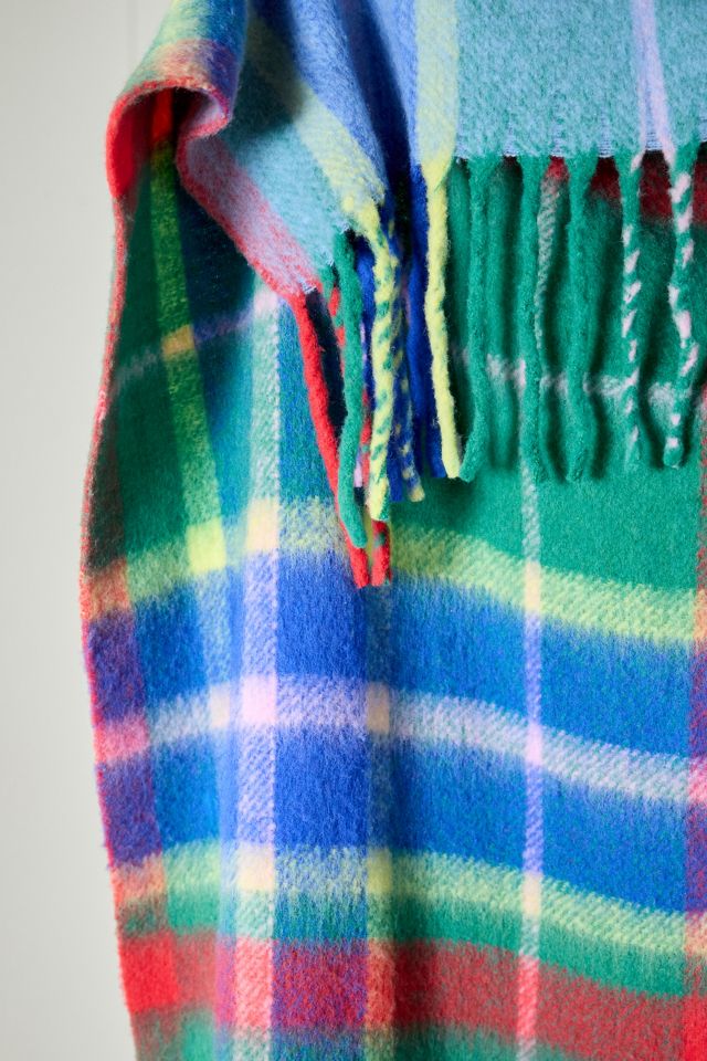Tartan Wool Plaid Throw #2