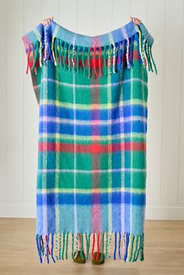 Tartan Wool Plaid Throw