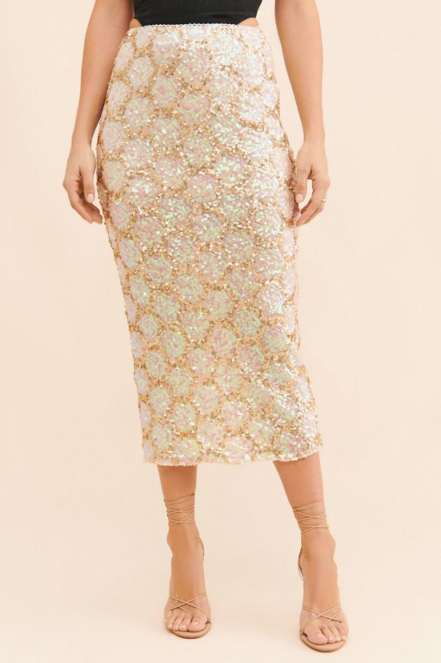 Bl-nk Quetzalli Sequin Skirt #2