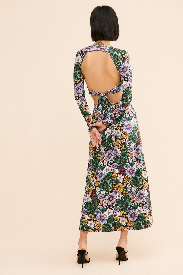 AFRM Assi Cut Out Maxi Dress #1