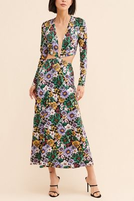 AFRM Assi Cut Out Maxi Dress