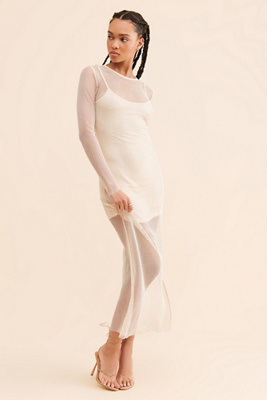 Sunday in Brooklyn Mesh Shine Dress | Anthropologie