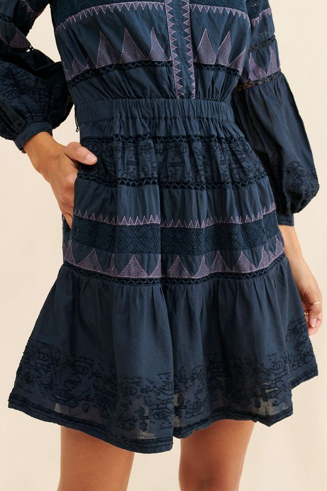 Skye Embroidered Mini Dress #2