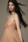 Let Me Be Ombre Strapless Maxi Dress