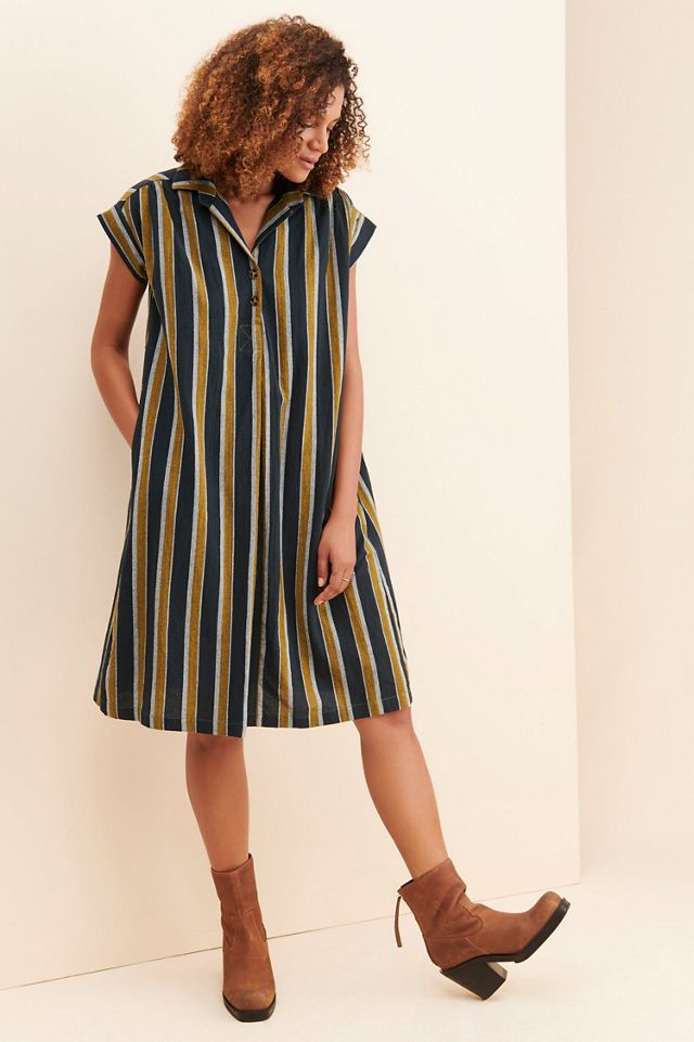 Saint Geraldine Holland Lined Shirt Dress #3