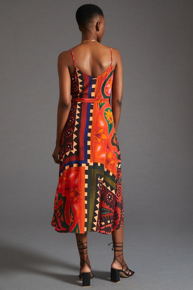 FARM Rio Hanky Wrap Midi Dress #1