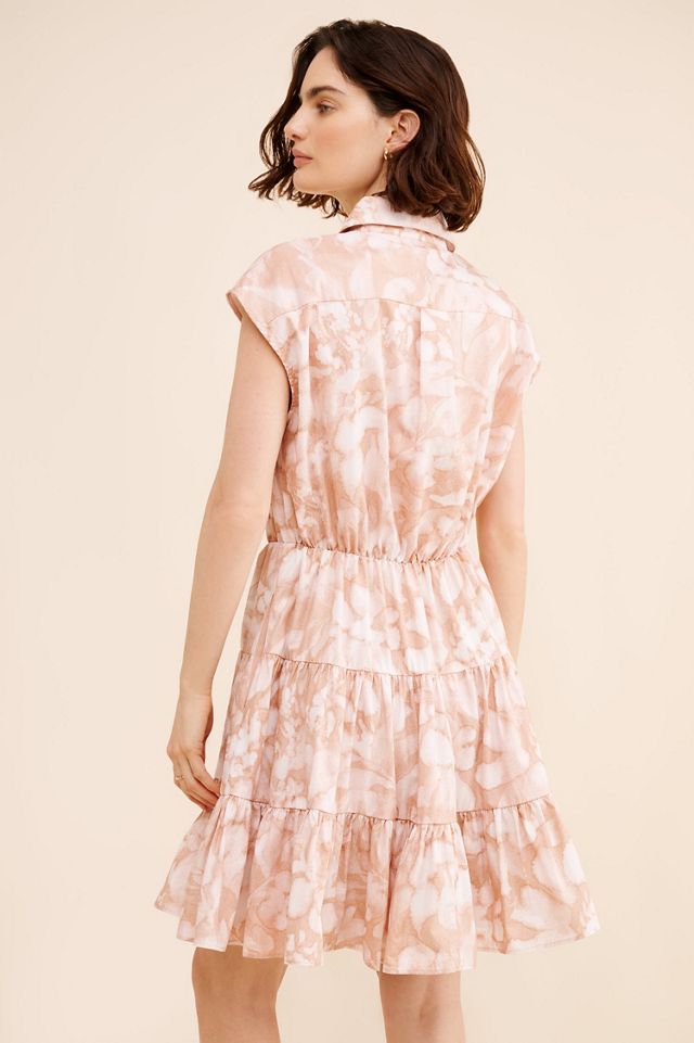 Hutch Floral Mini Shirt Dress #1