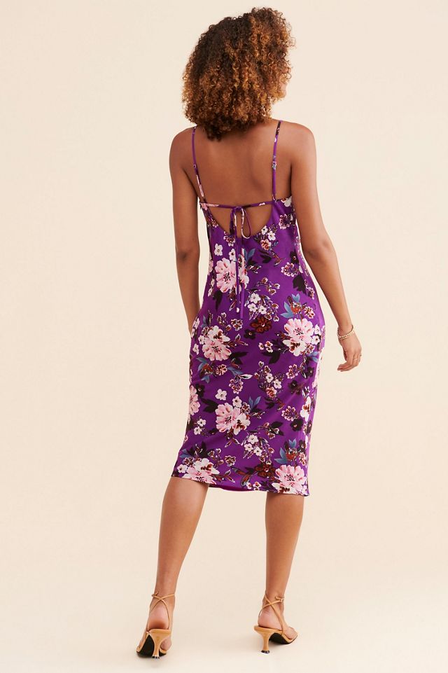 en elly Floral Cowl Neck Dress #1