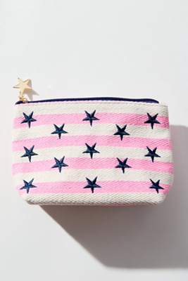 Shiraleah Morgan Stars Small Zip Pouch