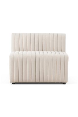 Alexander Performance Modular Dining Banquette Chair and a Half