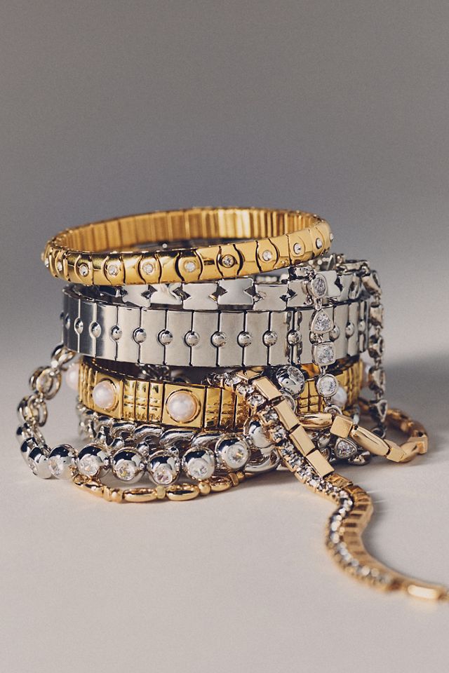 Wide Stretch Bracelet #3