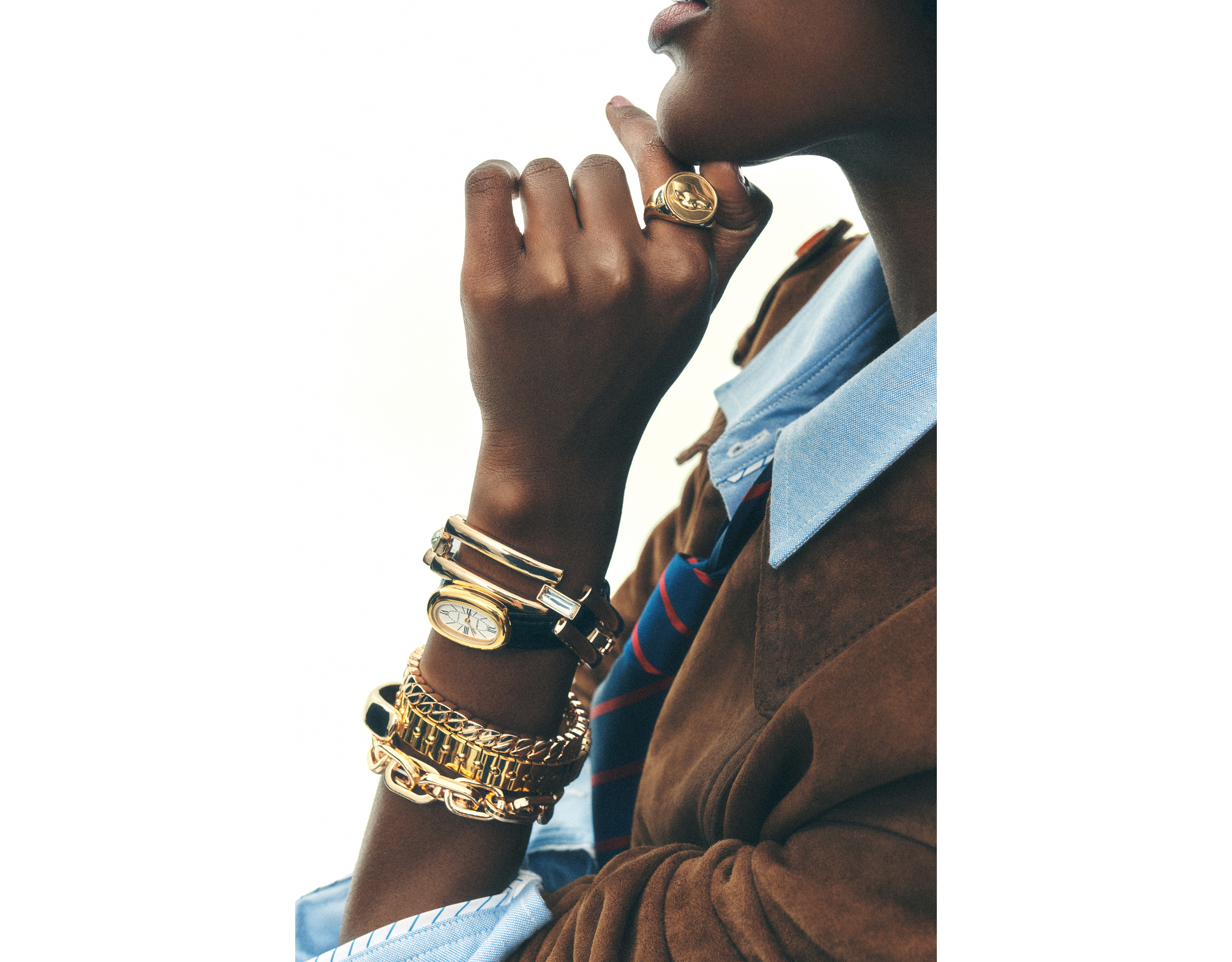 Wide Stretch Bracelet