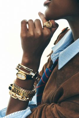 Wide Stretch Bracelet