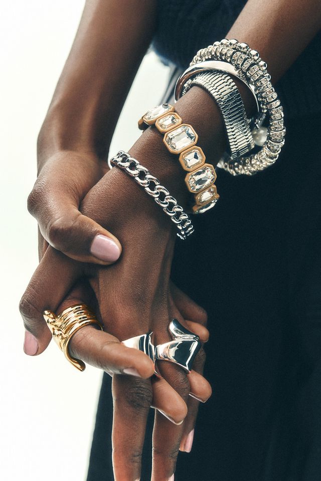 Curb Link Stretch Bracelet #1