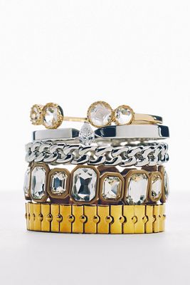 Curb Link Stretch Bracelet