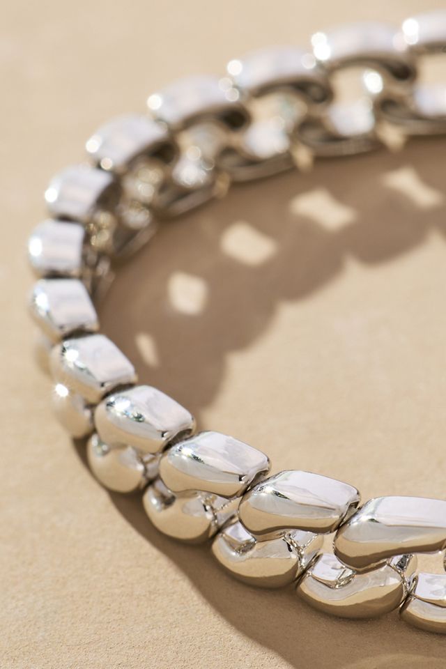 Curb Link Stretch Bracelet #1