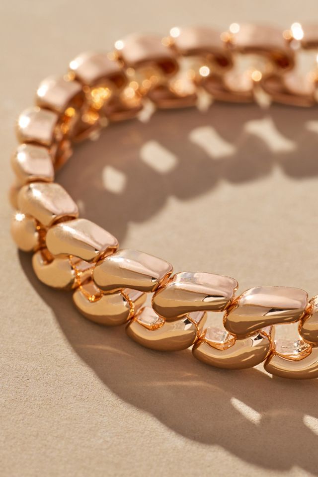 Curb Link Stretch Bracelet #1