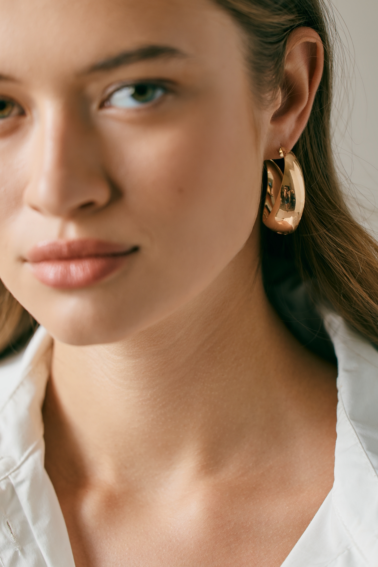 Twisted Hoop Earrings