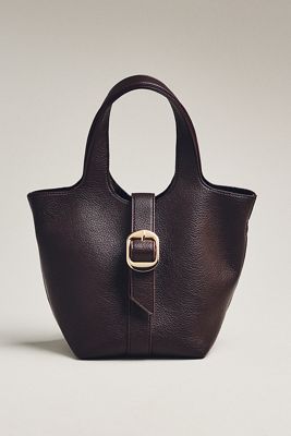 Pebbled Bucket Tote Bag