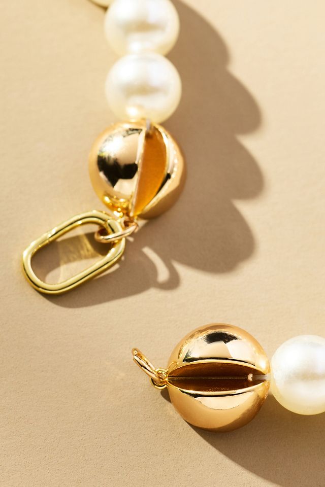 Chunky Pearl Collar Necklace #2